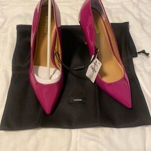 NWT express pink pumps